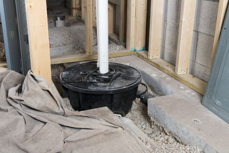 Basement Drainage Installation in West Des Moines, IA