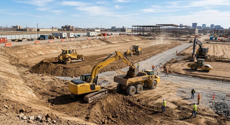 Commercial Site Preparation in Marietta, GA