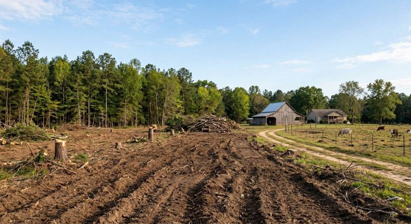 Pool Land Clearing in Cumming, GA