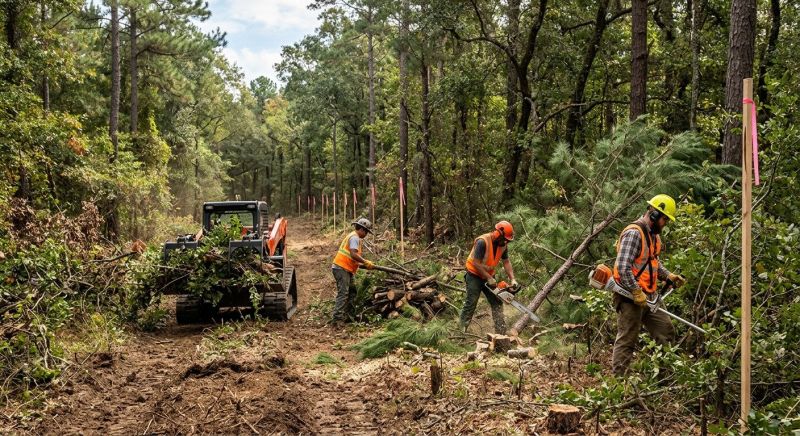 Thicket Clearing in Marietta, GA